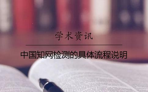 中國學術檢測的具體流程說明